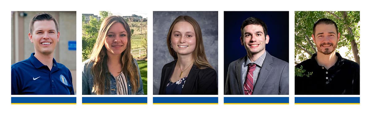 Five Embry-Riddle student headshots.