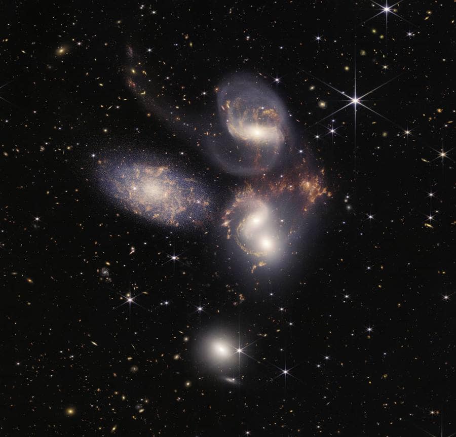 Stephan’s Quintet star system.