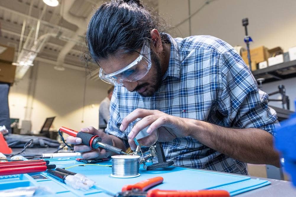 Embry-Riddle Ph.D. student Avinash Muthu Krishnan.