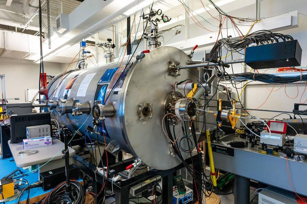 NASA plasma chamber.