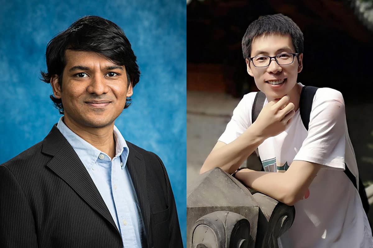 Drs. Aroh Barjatya (left) of Embry‑Riddle’s Space and Atmospheric Instrumentation Laboratory and Wenjun Dong of the Center for Space and Atmospheric Research recently received major research grants focused on advancing our understanding of space. Drs. Samantha Wallace and Robert Clayton also received NASA awards.