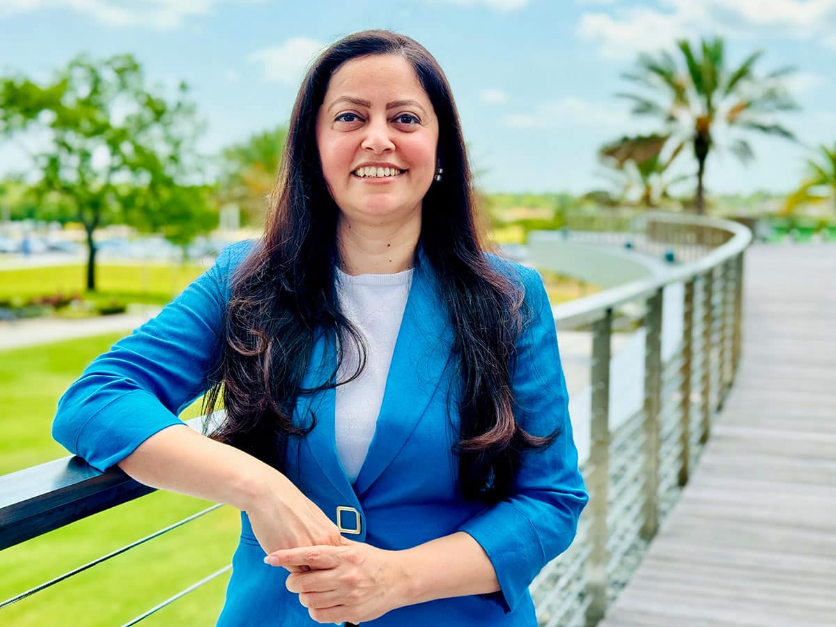 Dr. Payal Kotecha was recently awarded a $200,000 grant from the Florida Department of Transportation. (Photo: Kati Callahan)