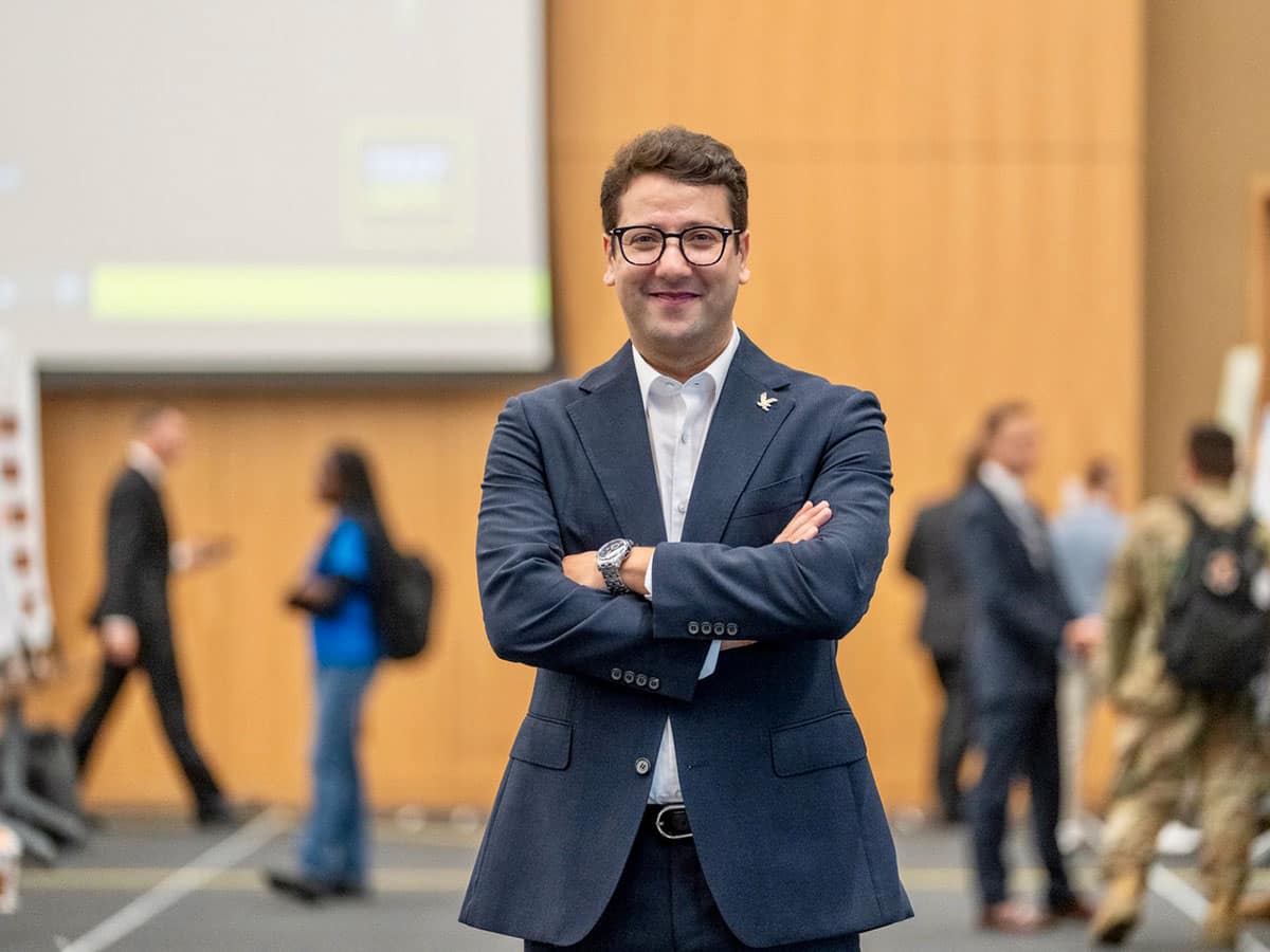 Dr. Ramy Rahimi leads Embry‑Riddle’s Center for Innovation and Entrepreneurship, in addition to teaching innovation and entrepreneurship courses at the university. (Photo: Ramy Rahimi)