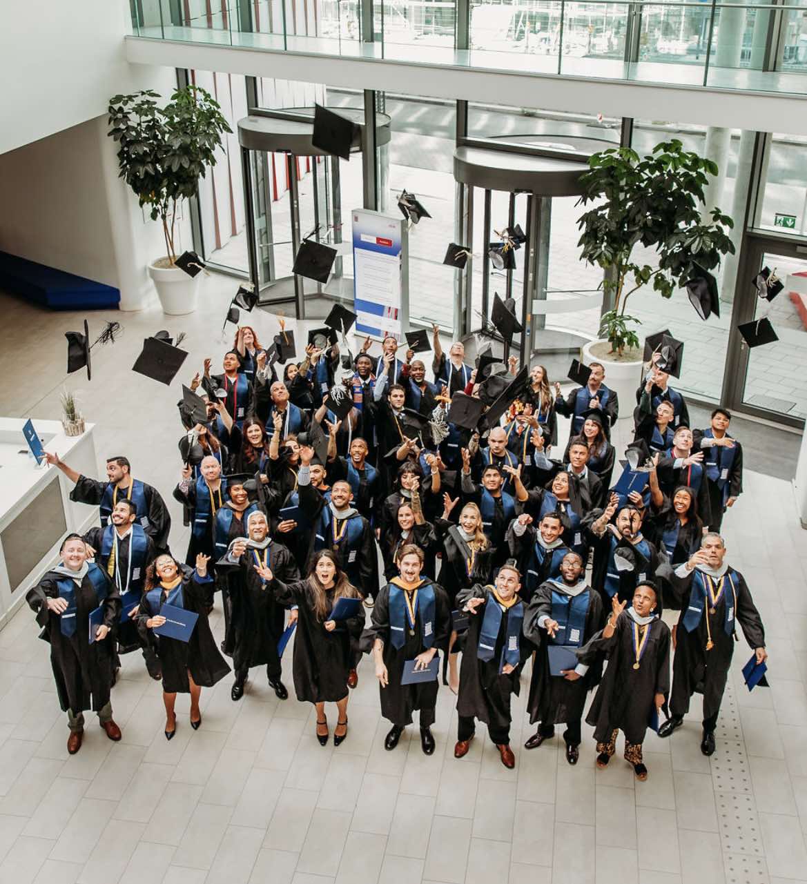 This month, Embry‑Riddle’s Worldwide Campus celebrated commencement for students located throughout Europe. (Photo: Embry‑Riddle/Lynde Elise Photography) 