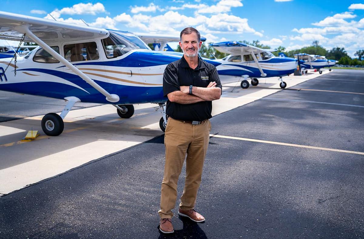Embry‑Riddle’s Prescott Campus has signed an agreement with the U.S. Air Force to provide Initial Pilot Training to commissioned officers selected for Undergraduate Pilot Training. Prescott Flight Department Chair Parker Northrup, a retired Air Force colonel, says Embry‑Riddle is prepared to provide the high-quality training needed to meet the Air Force’s requirements.