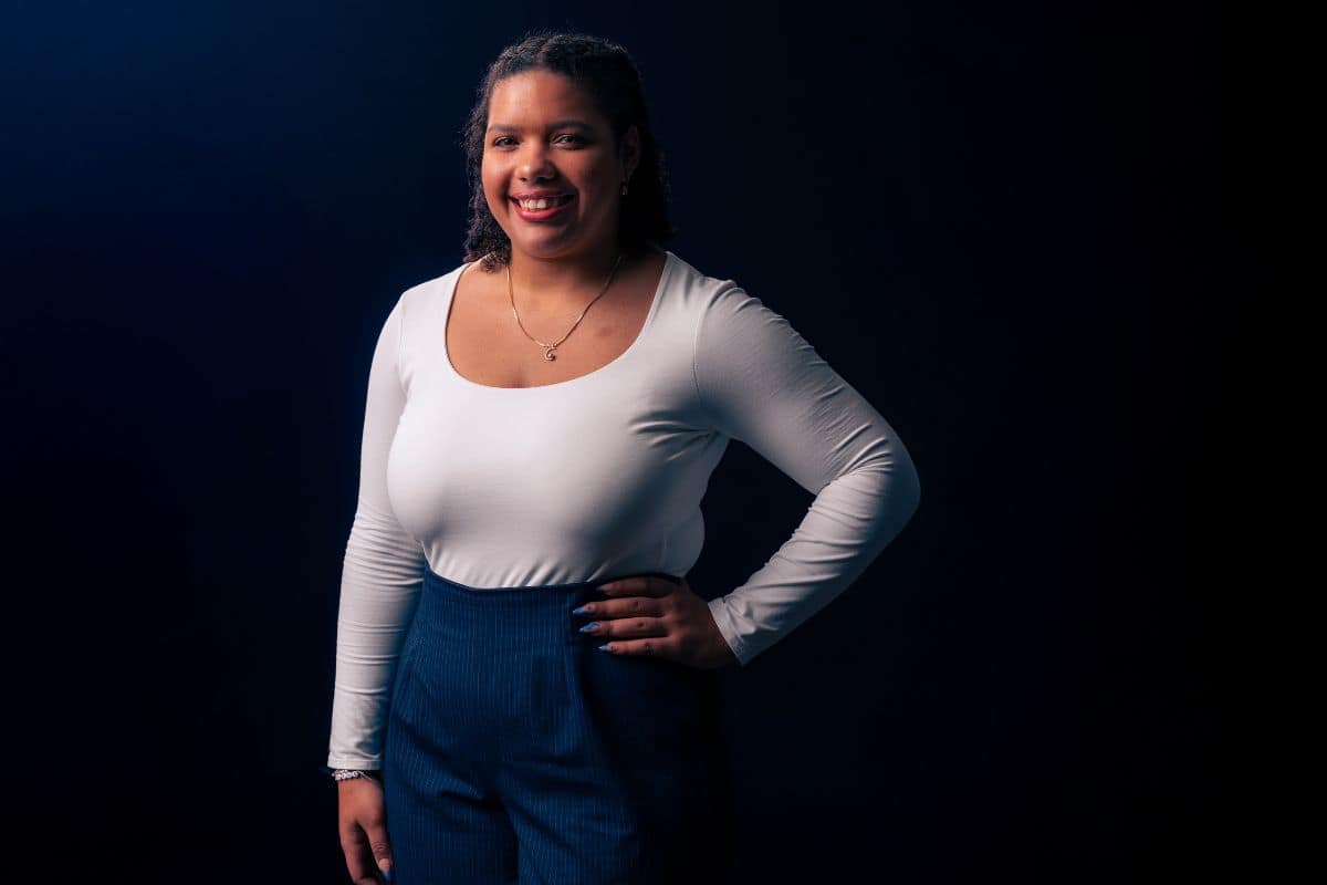 Aerospace Engineering student Chanel Davis has been selected as one of 44 Brooke Owens Fellows in 2025. (Photo: Embry‑Riddle/Wilson Van Ness)
