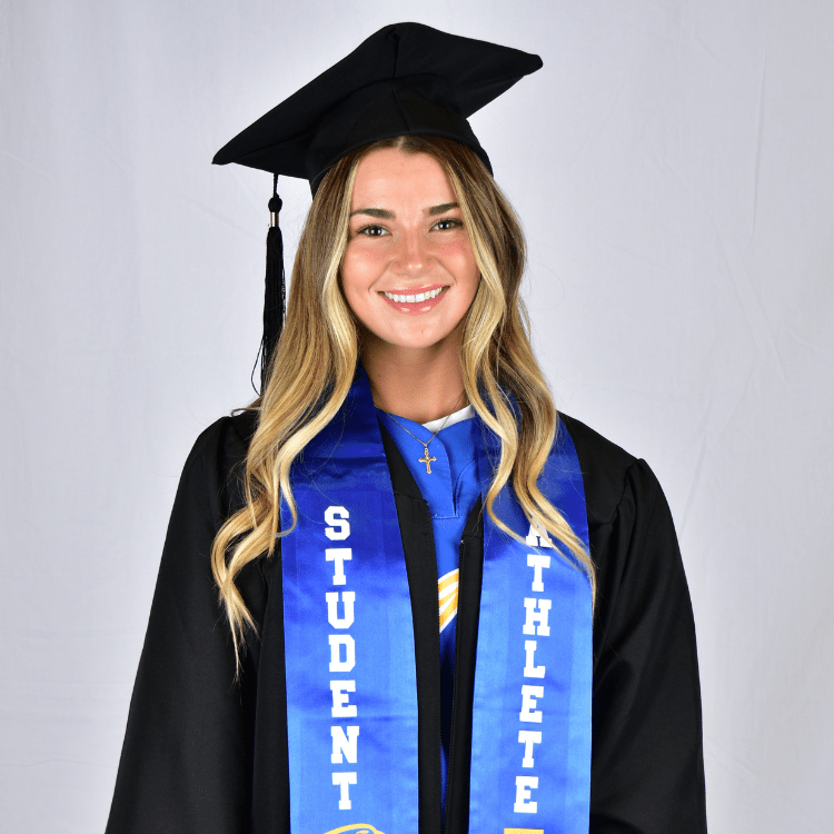 Communication major Mallory Kinahan ('25)