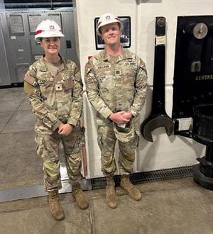Embry‑Riddle Army ROTC Cadet Gianna Canulli was chosen for the Army engineering internship program at Offutt Air Force Base in Nebraska. (Embry‑Riddle/Army ROTC)