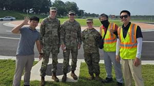 Cadet Jackson Faulkner completed the course at Fort Campbell, Kentucky, which is home to the 101st Airborne Division. (Embry‑Riddle/Army ROTC)