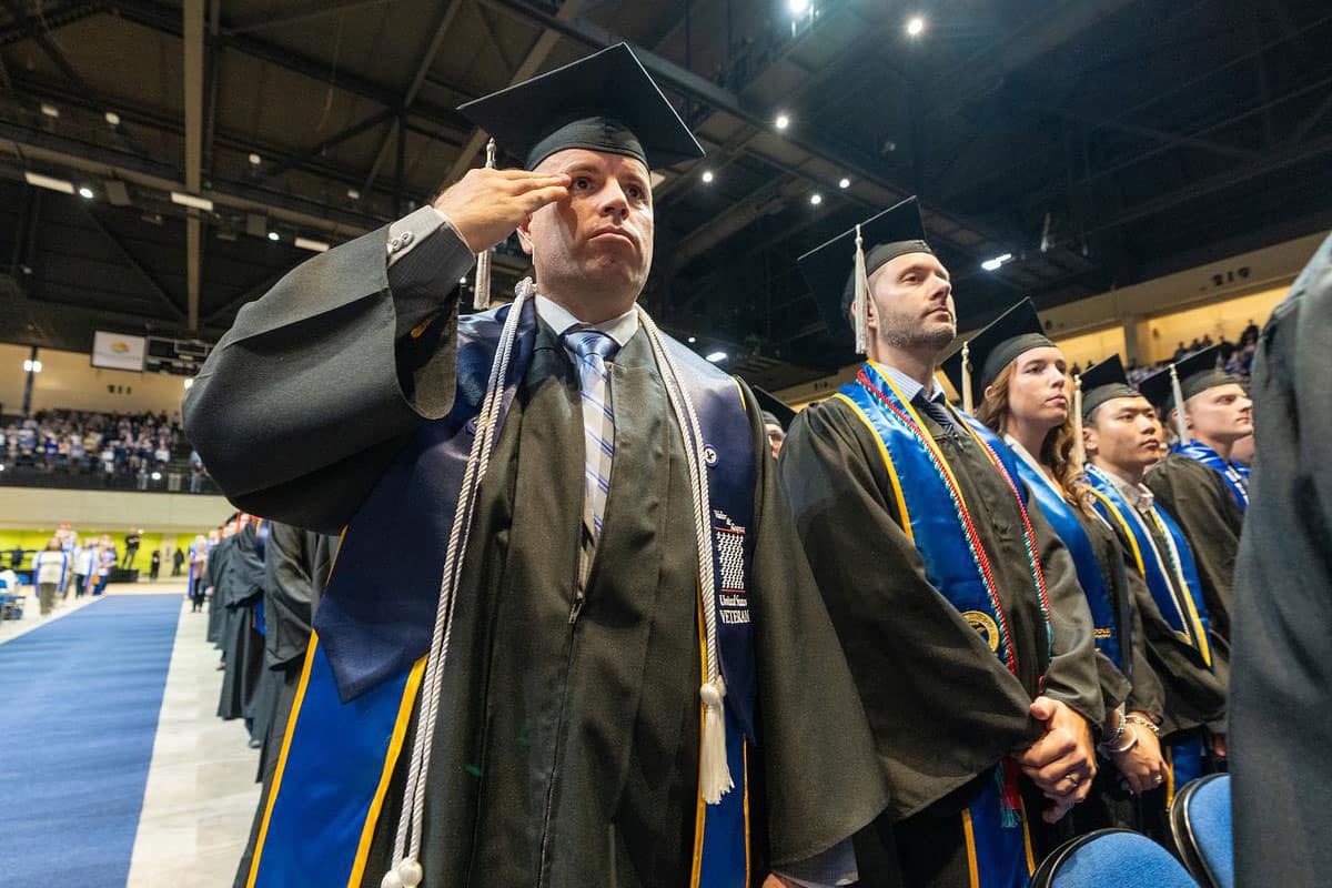 Embry‑Riddle is consistently recognized as being among the best universities for veterans. (Photo: Embry‑Riddle/David Massey)