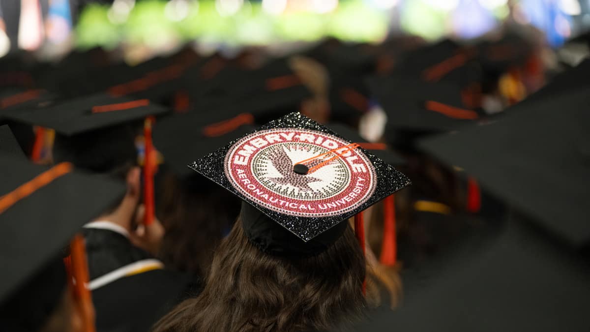 Embry-Riddle graduates celebrate in style at a series of commencement ceremonies for the Daytona Beach Campus. A total of 1,330 students were awarded their degrees. (Photos: Embry-Riddle/David Massey and Bernard Wilchusky)
