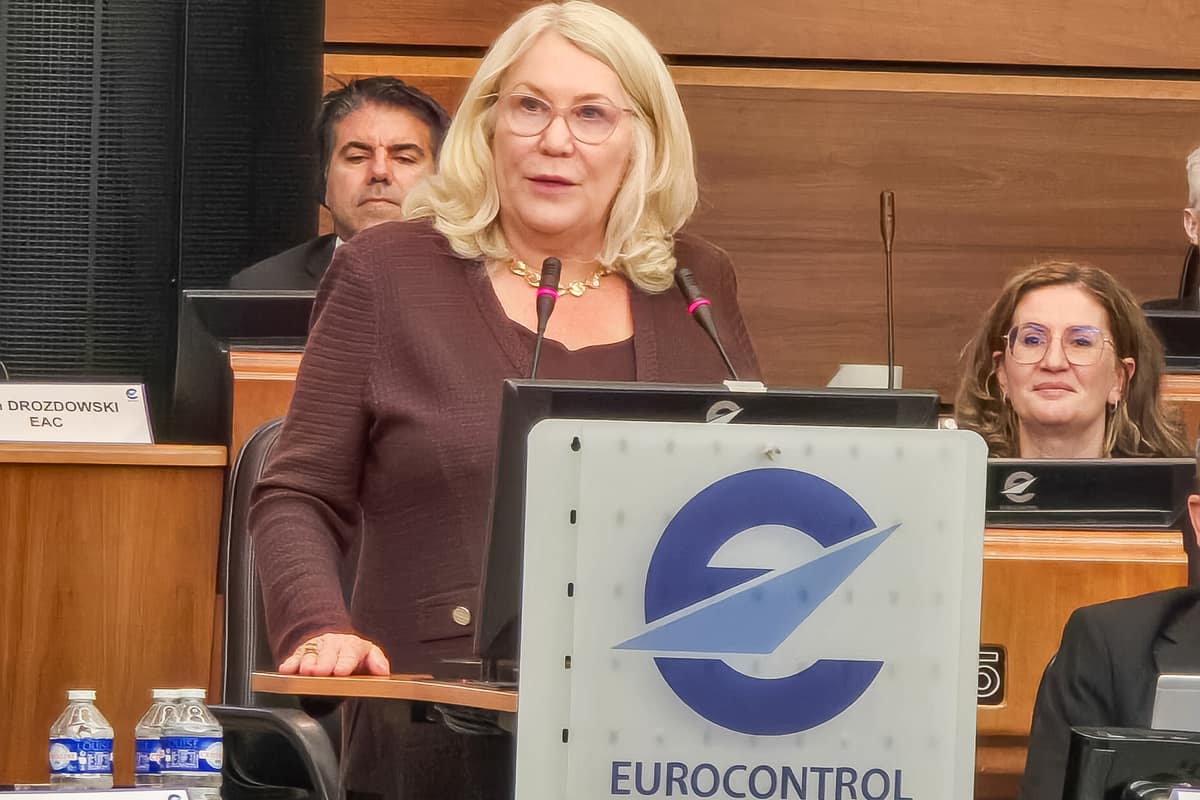 Elizabeth Mathews, associate professor in the College of Aviation, has been recognized by the Flight Safety Foundation with its prestigious Safety Forum Award. (Photo: Embry‑Riddle/Elizabeth Mathews)