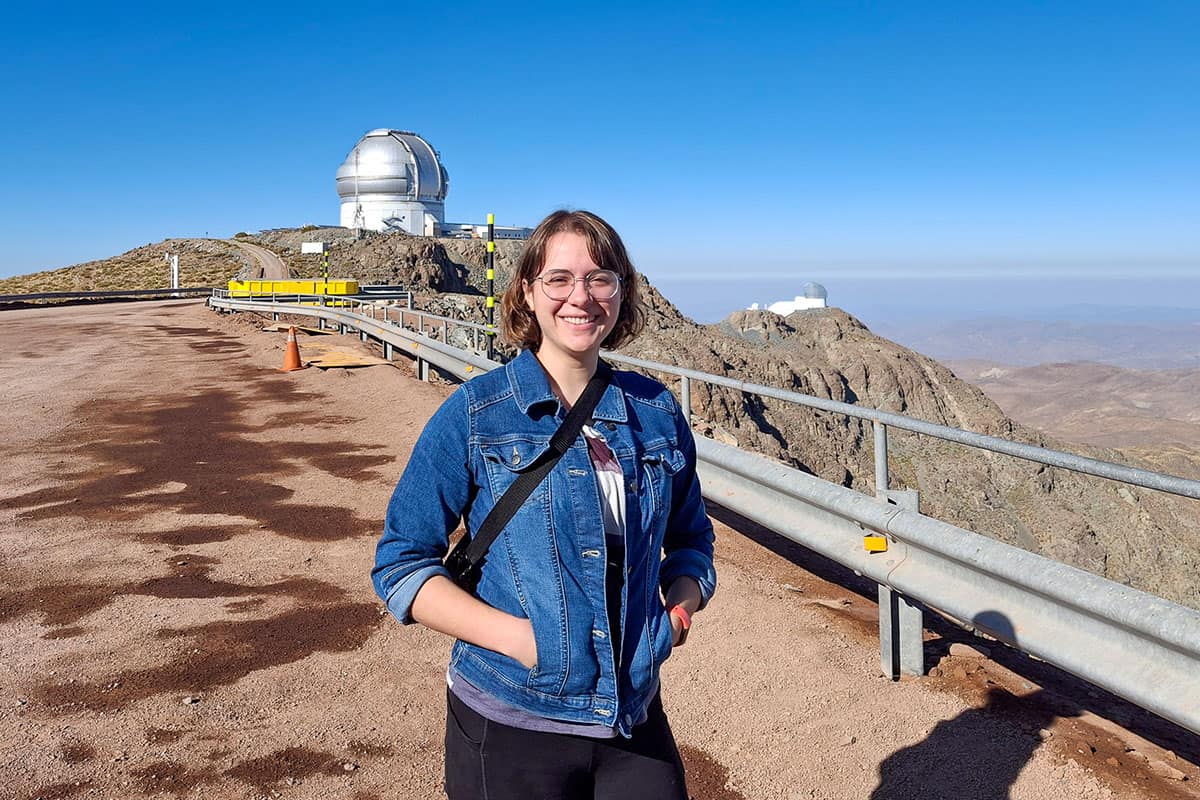 Engineering Physics student Adriana Feener-Rivera.