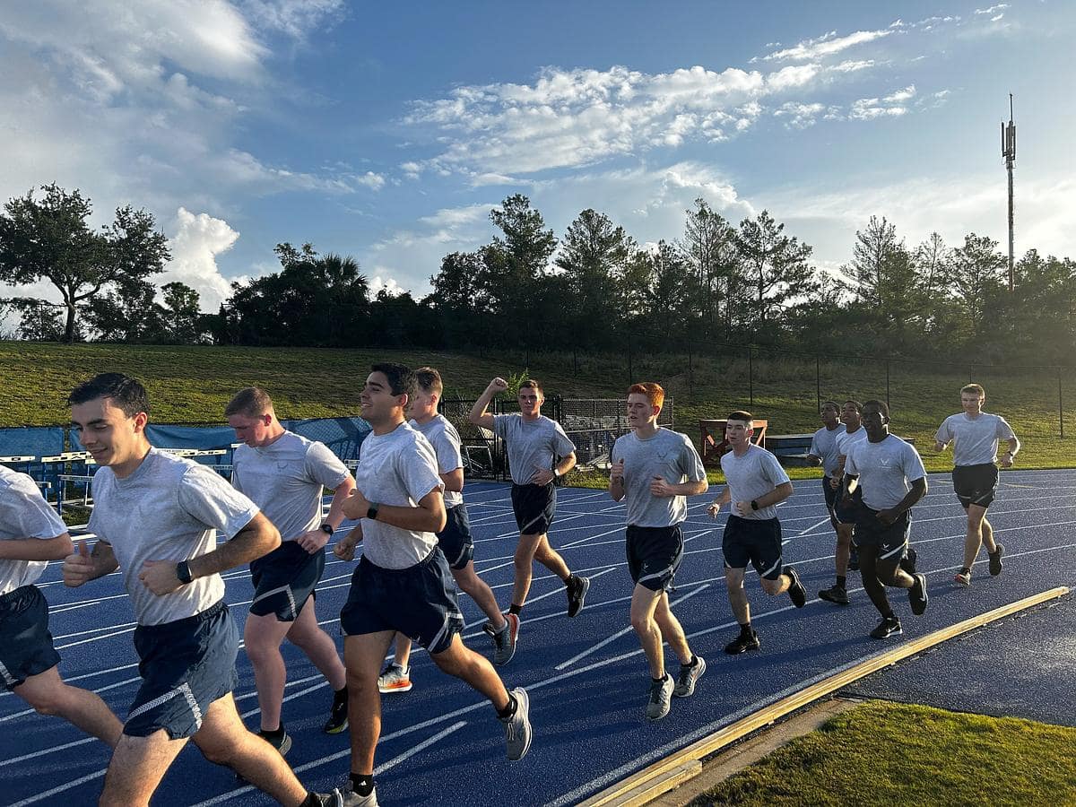 The Air Force ROTC at Embry‑Riddle was recently named the No. 1 program of its kind in the Southeastern United States. (Photo: Embry‑Riddle/David Massey)