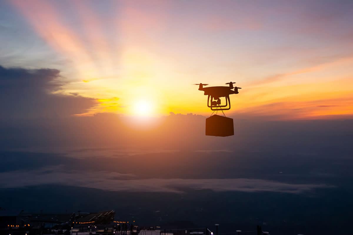 Package delivery by autonomous aircraft is one form of advanced air mobility (Photo: Getty Images)