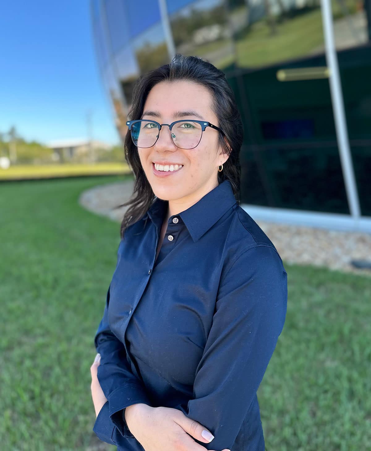 Embry‑Riddle graduate student Gabriela Gavilánez Gallardo was recently named to the Aviation Week Network’s 2024 Class of 20 Twenties. (Photo: Gabriela Gavilánez Gallardo