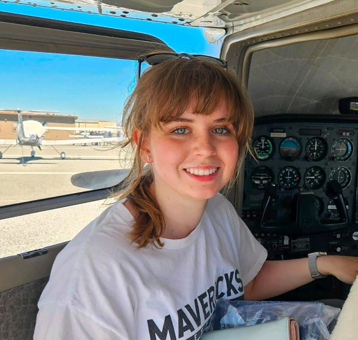 Cassidy Blackwood is a first-year Aeronautical Science student. (Photo: Cassidy Blackwood) Embry-Riddle Aeronautical Science student Cassidy Blackwood