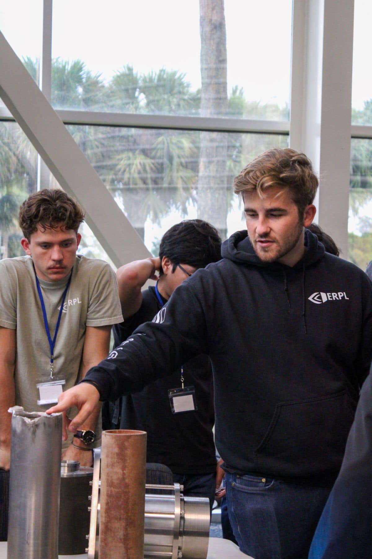 Embry-Riddle Aeronautical University’s students at the 2025 Liquid Rocketry Conference.