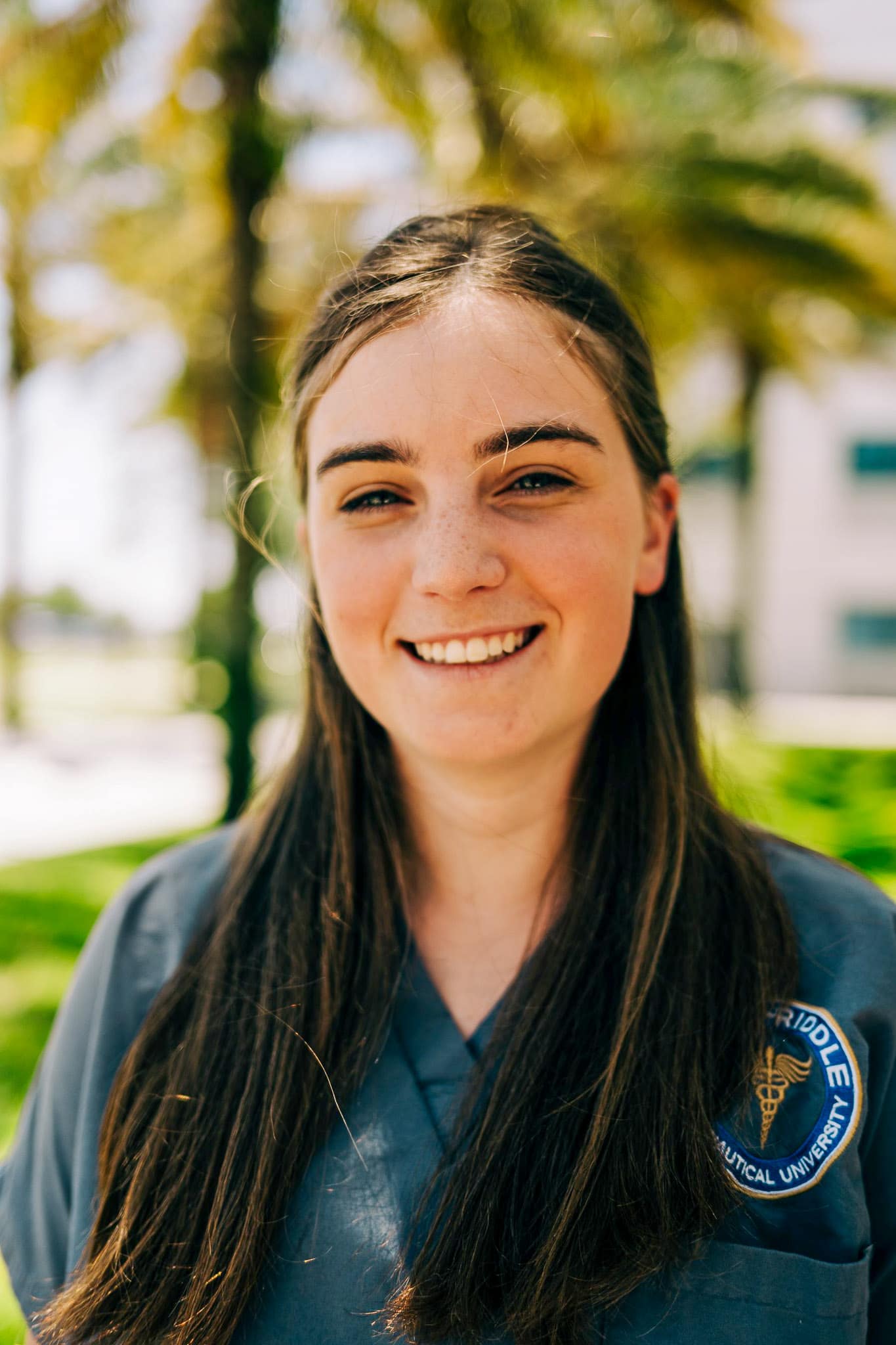 Aerospace Physiology student Riley Dienna also received a SURF grant for her research project. (Photo: Embry‑Riddle/Scott Ferguson) Embry-Riddle Aerospace Physiology student Riley Dienna