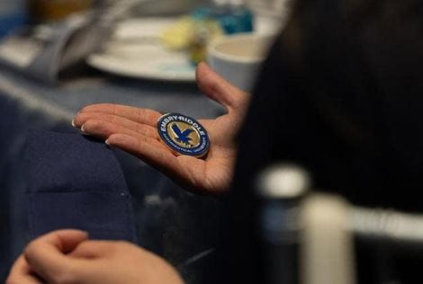Embry-Riddle Centennial-Themed Challenge Coin.