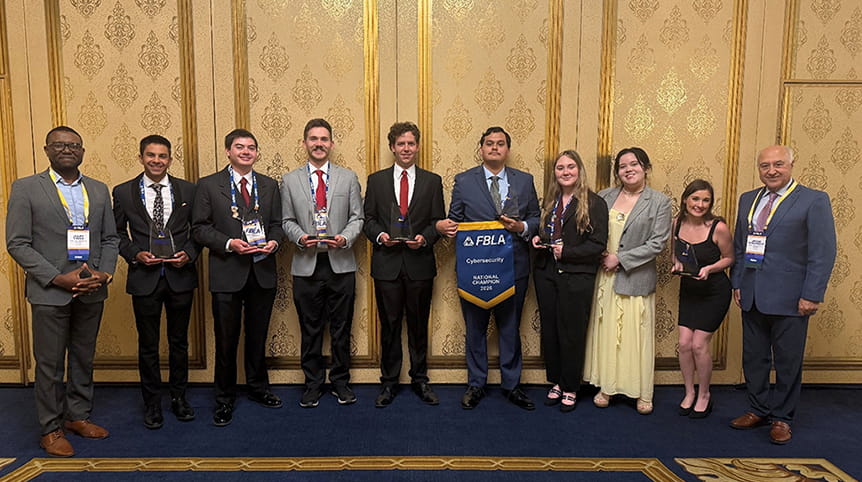 Embry-Riddle Students Earn National Honors at FBLA Collegiate Conference