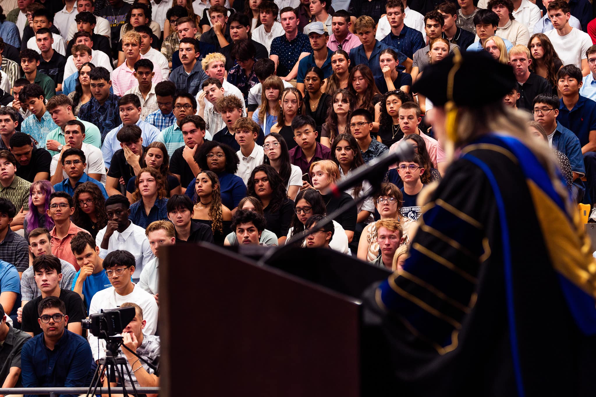 Speaker at commencement