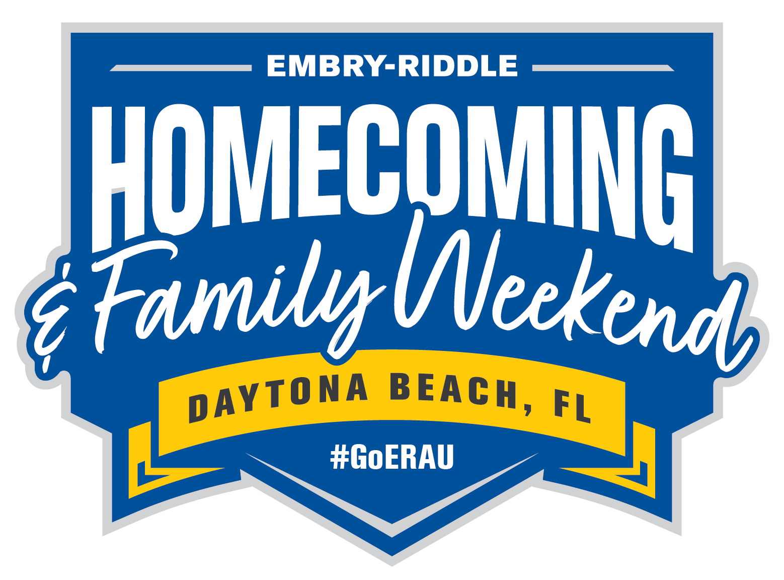 Homecoming and Family Weekend logo