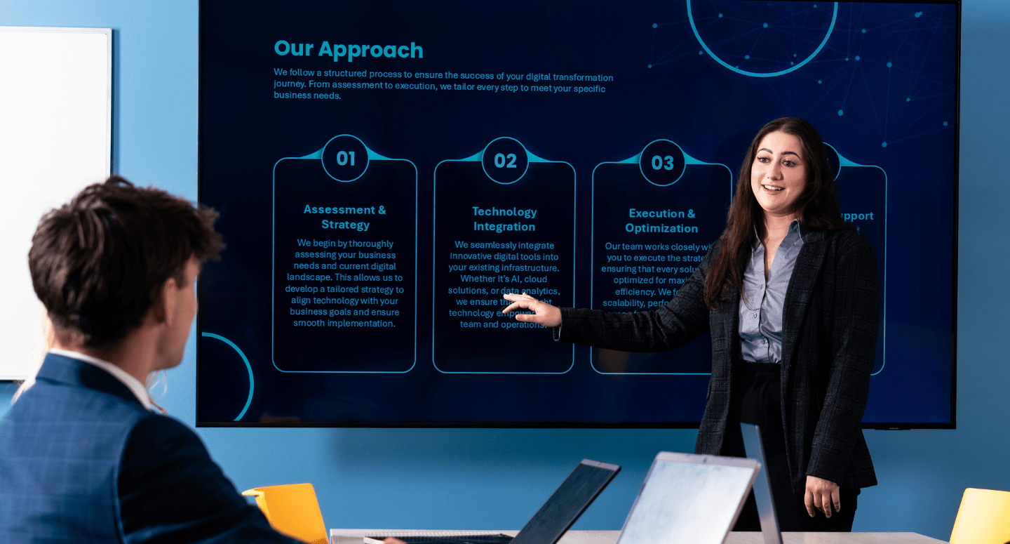 Business presentation.