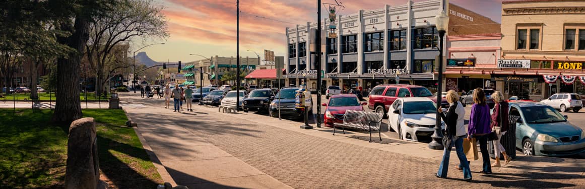 downtown Prescott, AZ