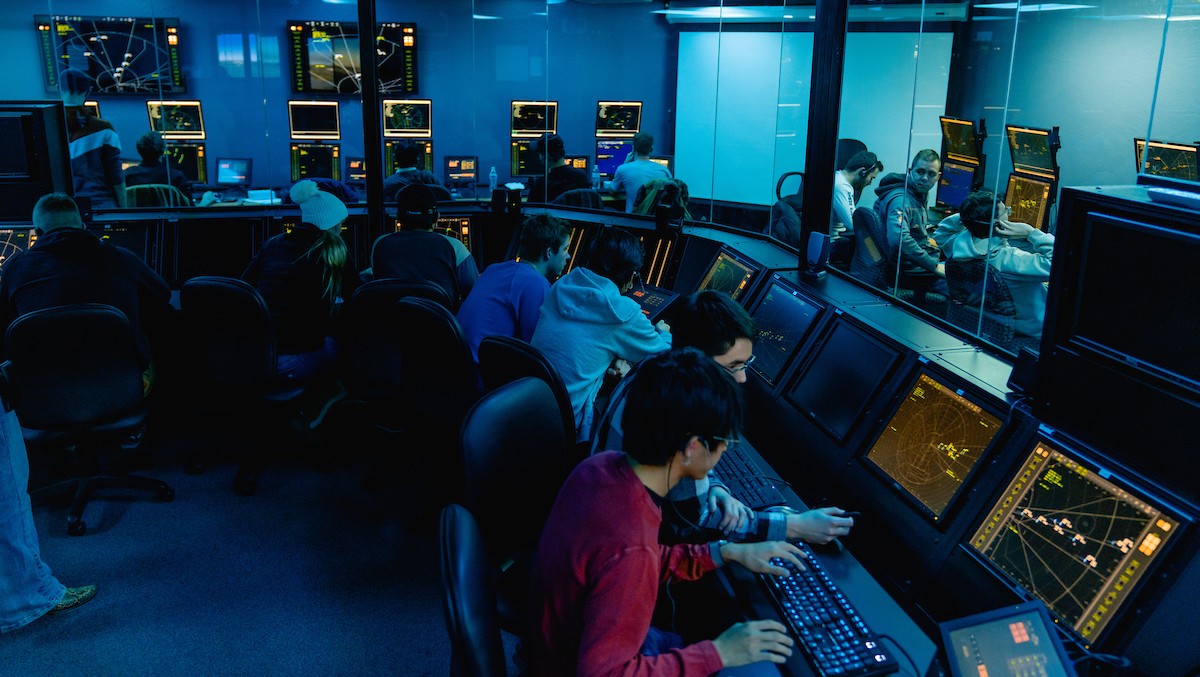 The Air Traffic Control Lab layout