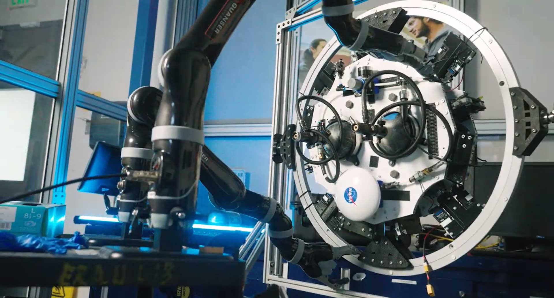 Lunar rover in the Advanced Dynamics and Control Group.