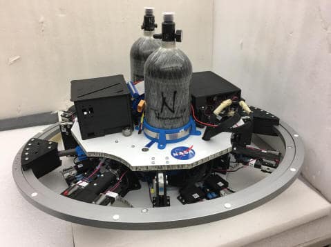 Test spacecraft for moon