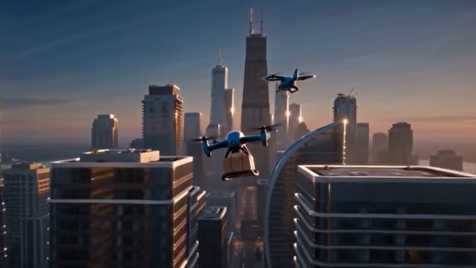 AI depiction of personal autonomous aircraft