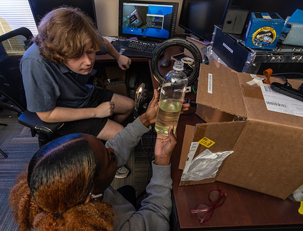 Students in the PATO Lab
