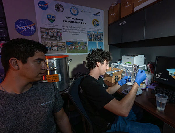 Students in the PATO Lab