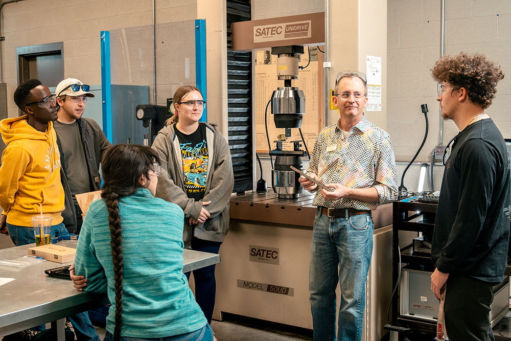 Embry Riddle Fluids Lab Structural Testing Lab