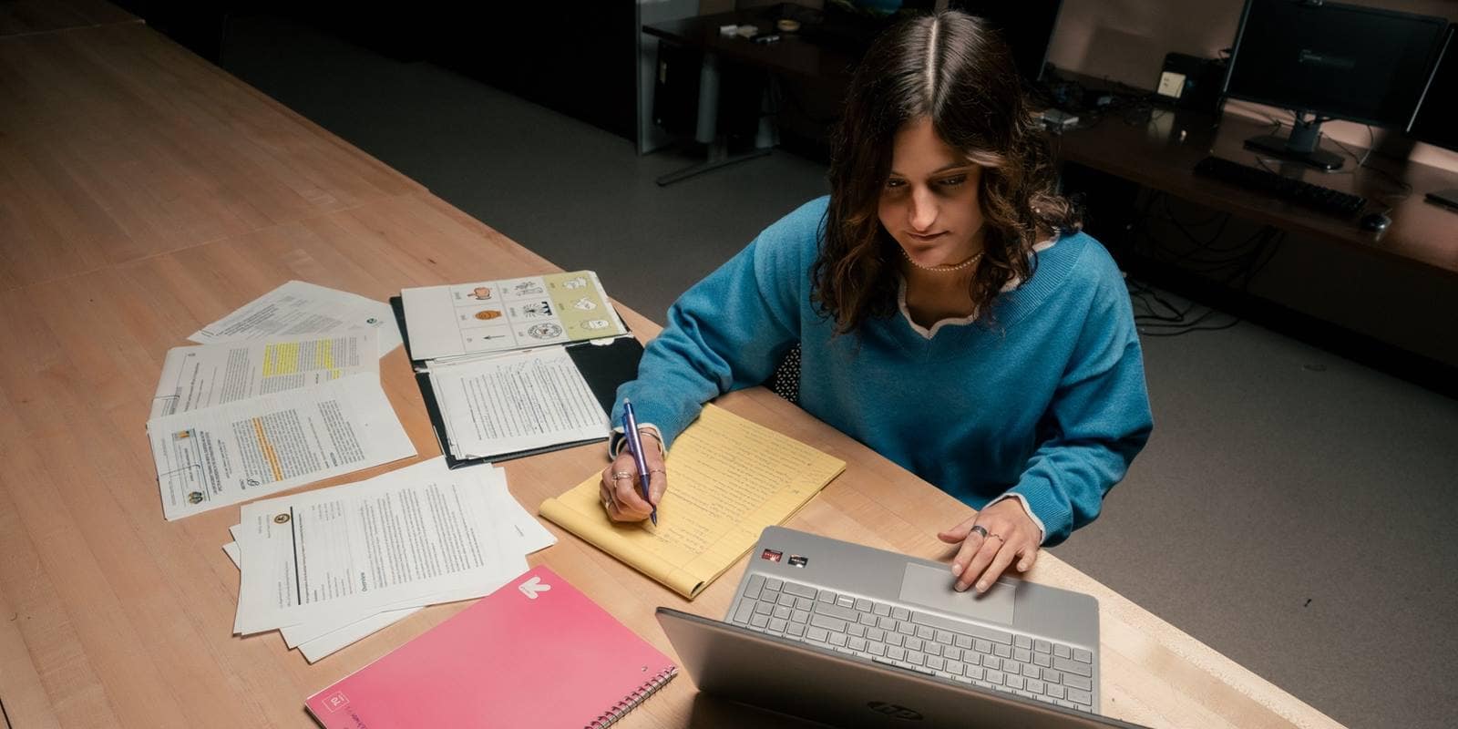 Embry-Riddle student studying various disciplines. 