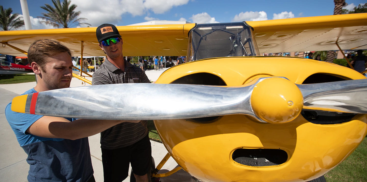 Eagle Sport Aviation Club at the Activities Fair