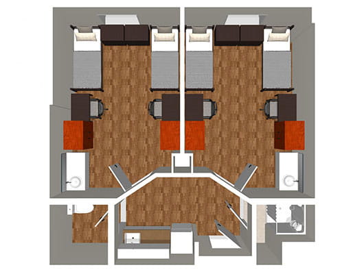 Apollo Hall Floor Plan