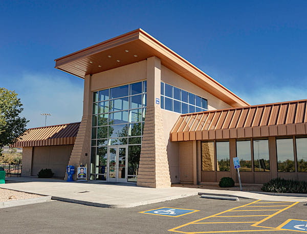 Exterior of the Prescott Athletics Center