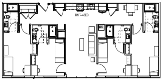 Thumb Butte Complex Modulars (M500-M800) floor plan