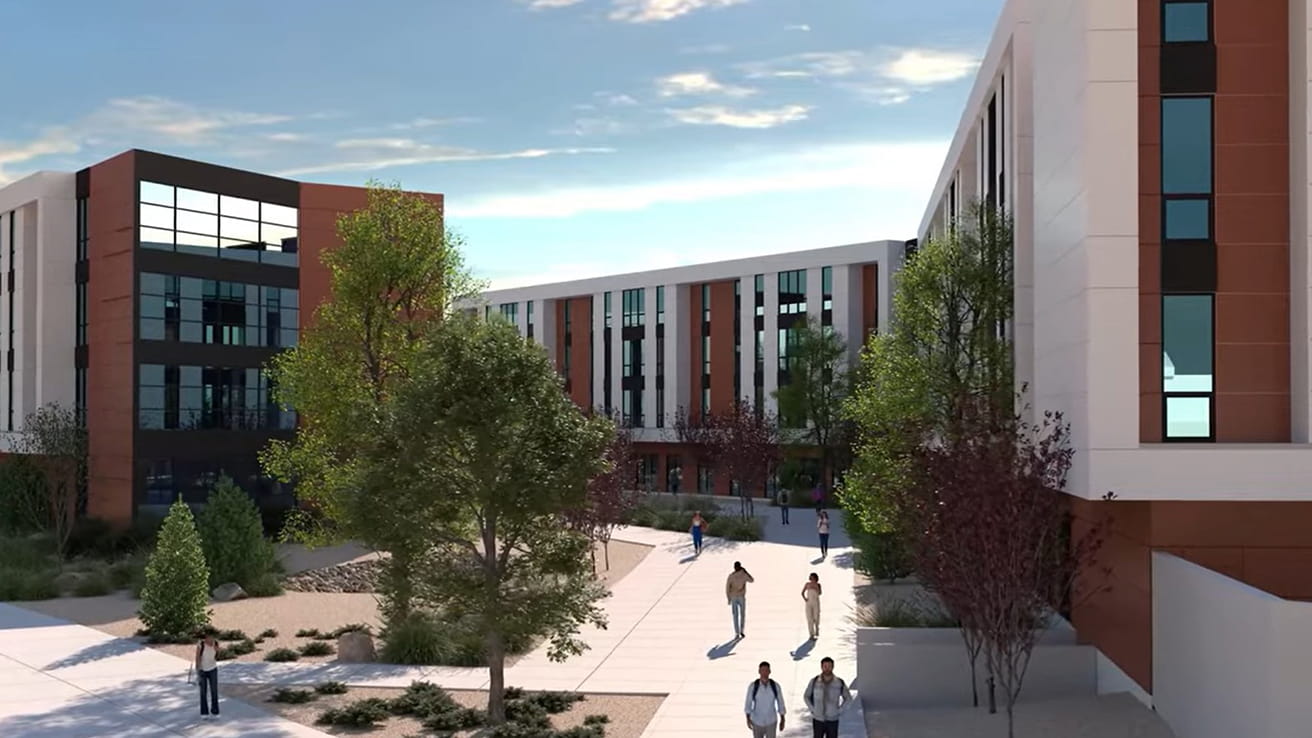 Thumb Butte T3 Residence Hall Exterior