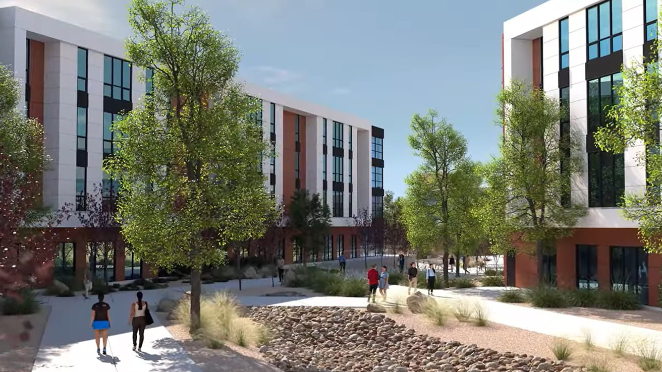 Thumb Butte T3 Residence Hall Exterior