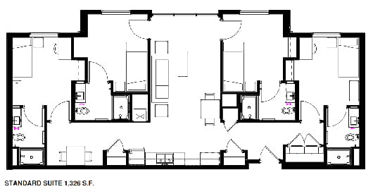 Thumb Butte Apartments (T3) floor plan
