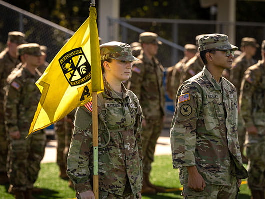 Daytona Beach Army ROTC recruits