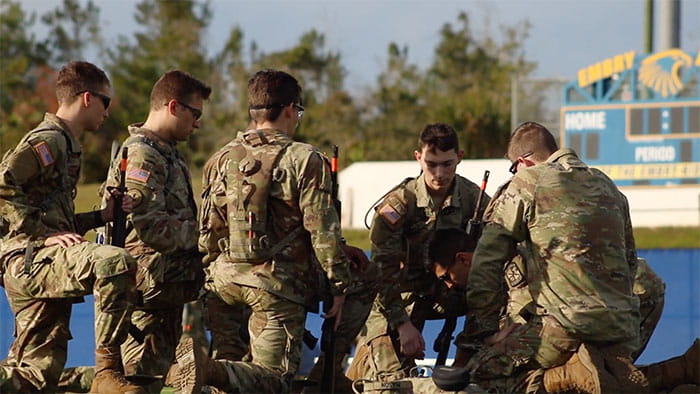 Army ROTC cadets