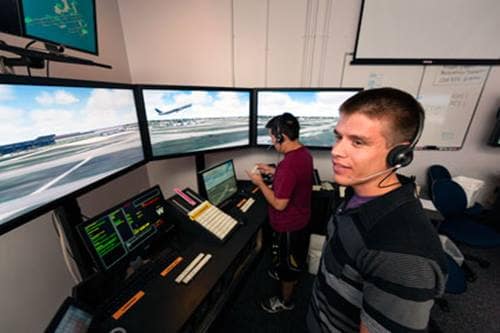 Air Traffic Control Lab at Embry-Riddle