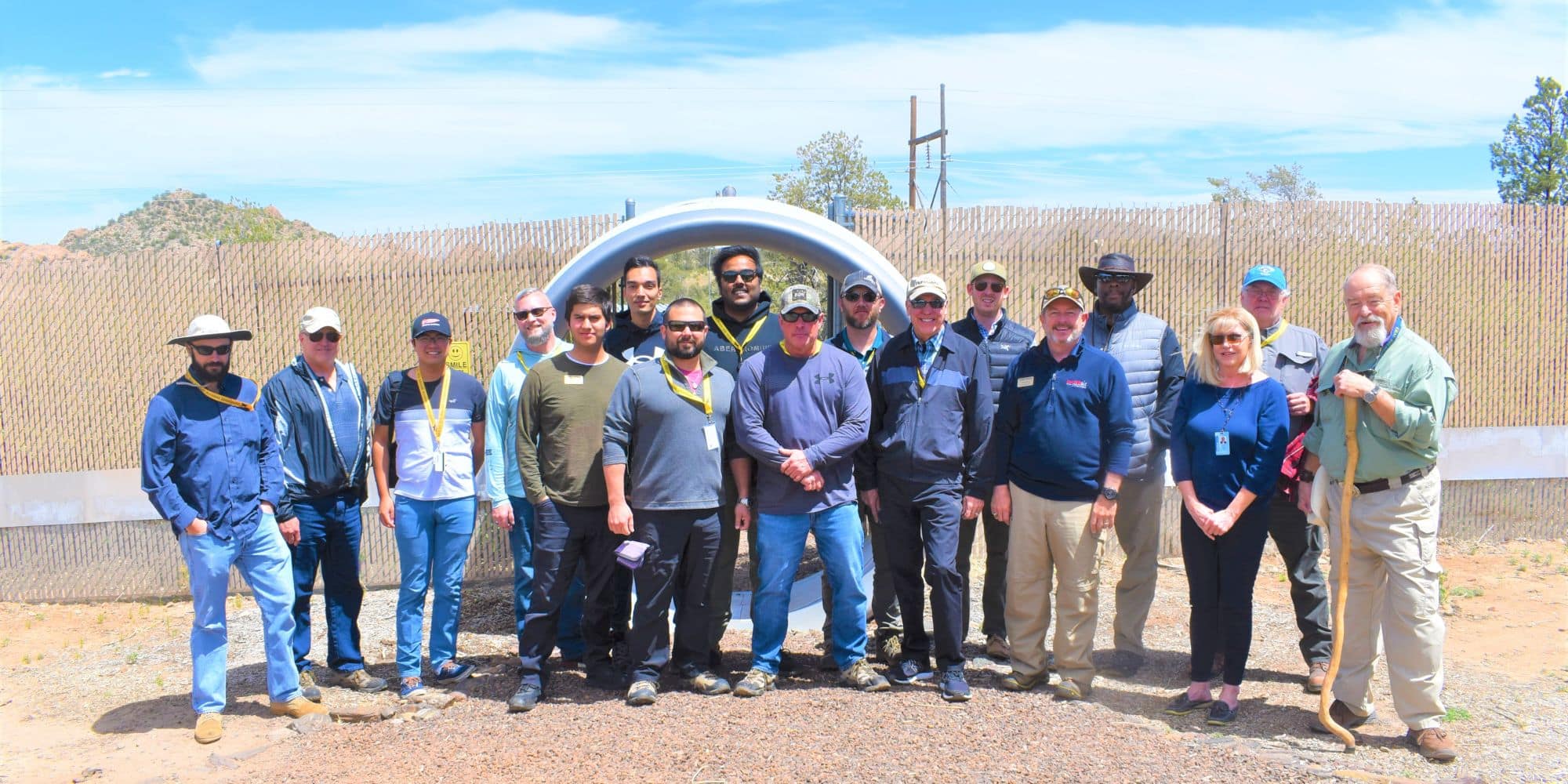 Ralph Alcock visited Embry-Riddle's Prescott Campus for a five-day accident investigation class at the Robertson Safety Institute (RSI). (Photo: Ralph Alcock)