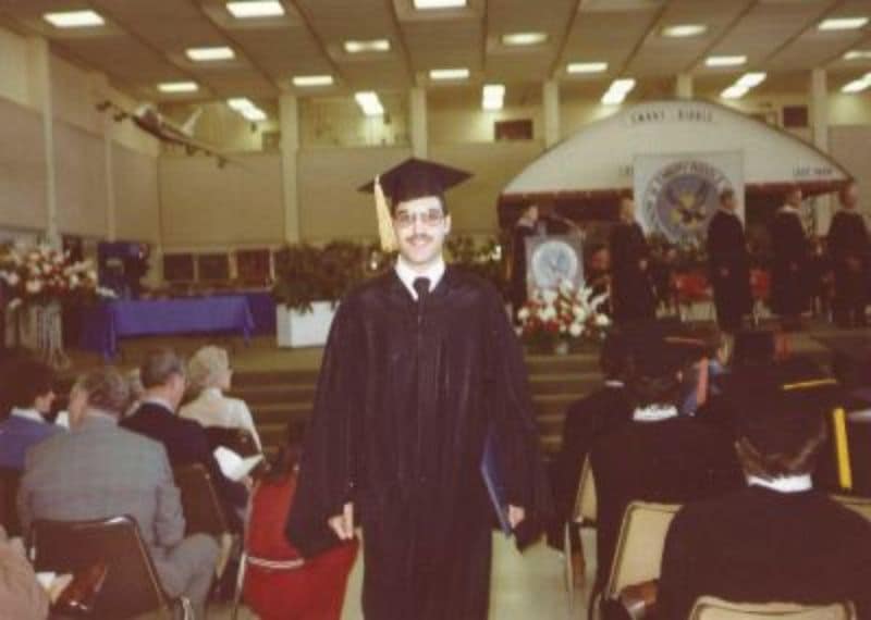 Alcock graduated from Embry-Riddle with an A.S. in Aviation Management in 1978. (Photo: Ralph Alcock)