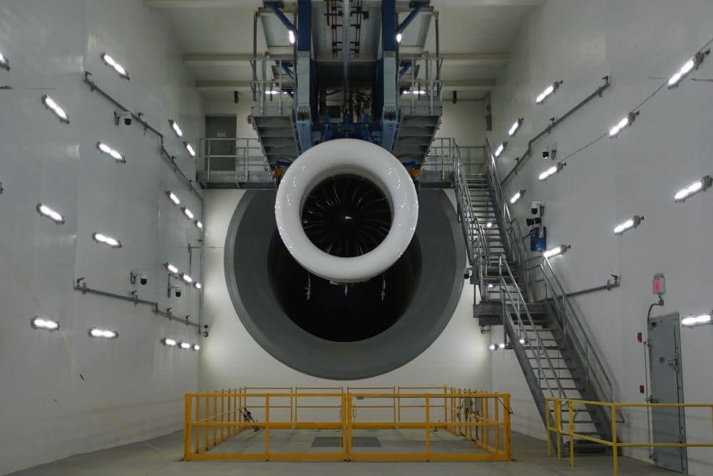 Columbus Engine Center’s New Engine Test Cell. (Photo courtesy of Pratt & Whitney)
